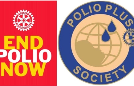 Polio Plus Society for 100 EUR per year